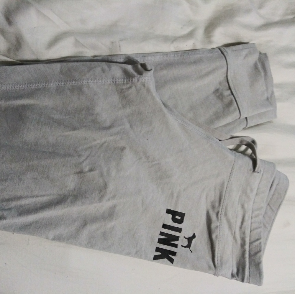 Gray PINK leggings